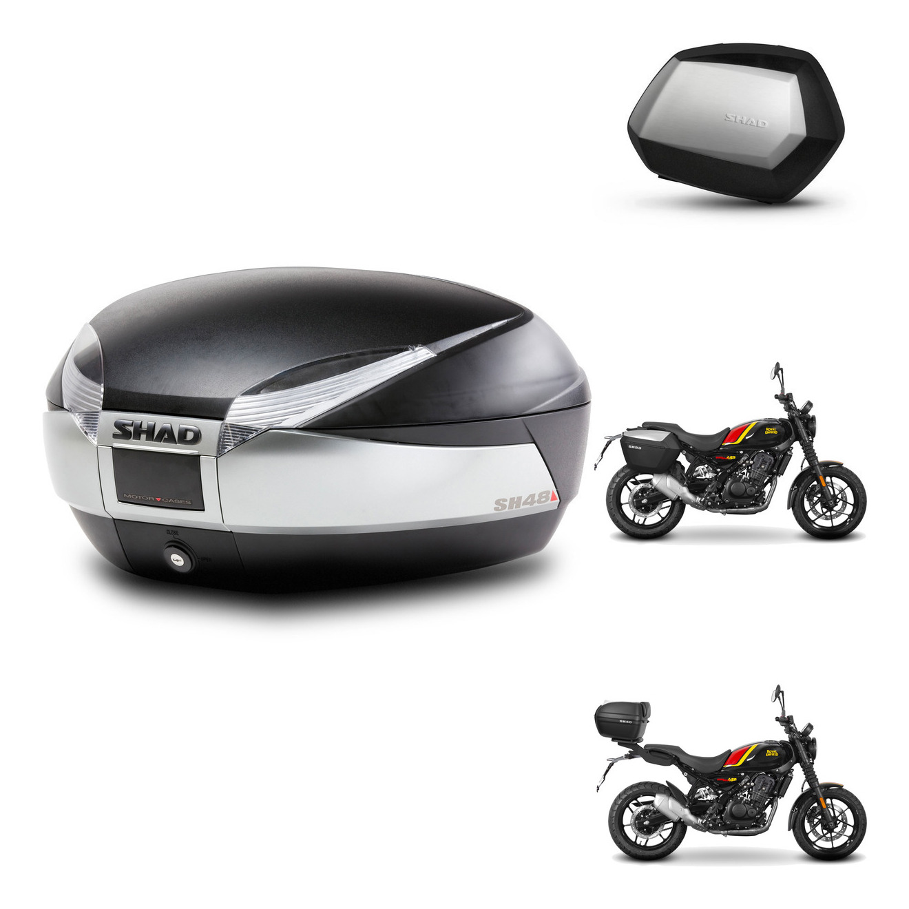 Maletas Sh35 Premium + Herraje Baul + He KIT-582045