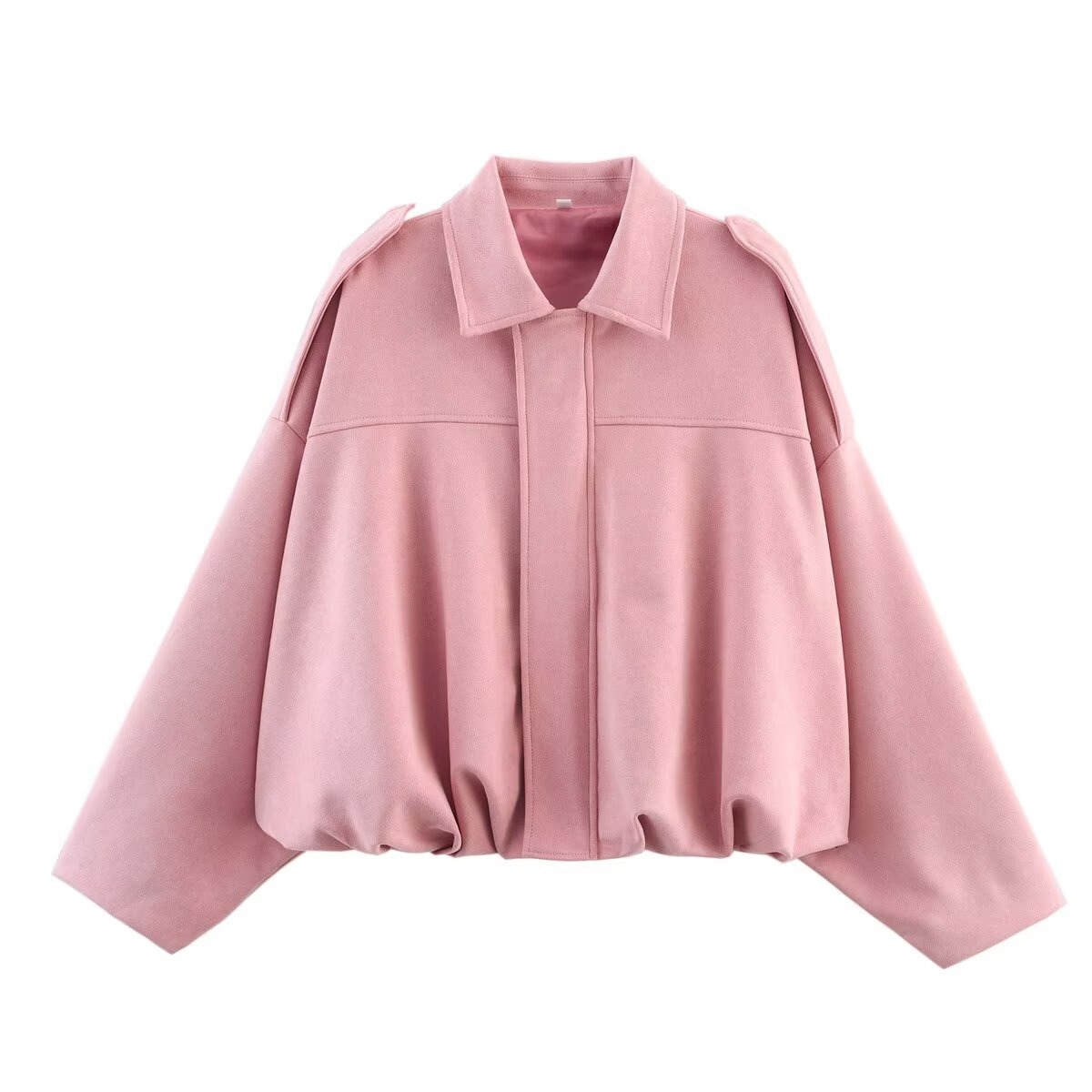 Chaqueta bomber de primavera para mujer, estilo informal, holgada, de manga larga, estilo urbano a la moda
