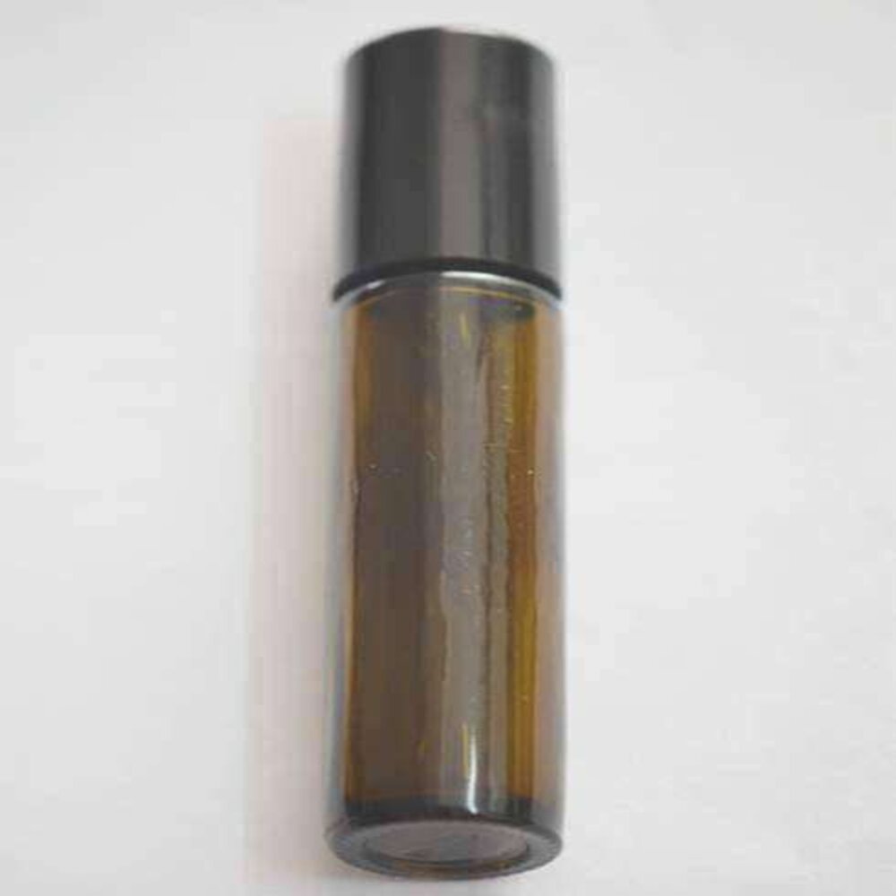 Camassia Envase Roll-on vidrio ámbar tapón negro 10 ml | Envases | para aplicaciones de la aromaterapia