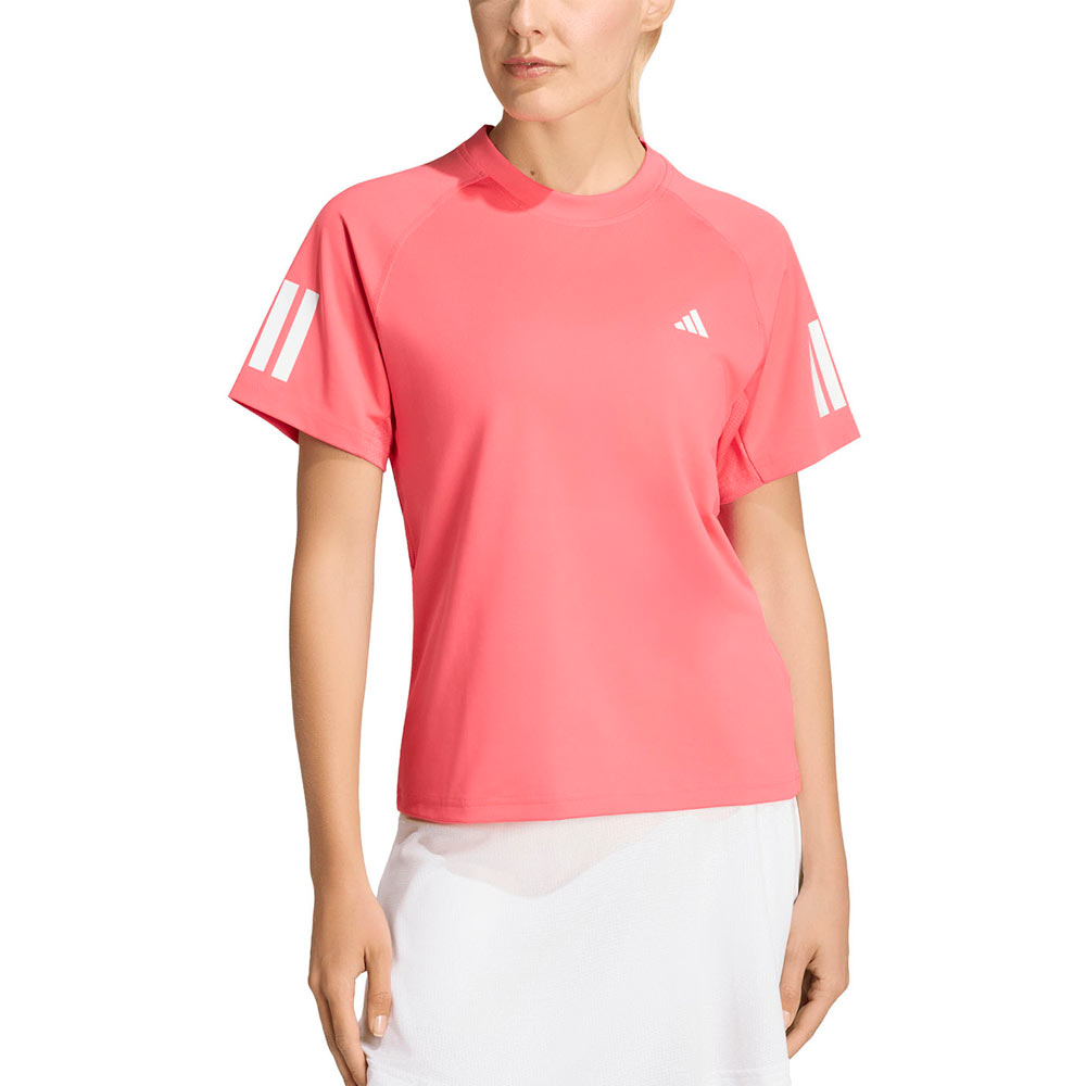 Adidas camiseta Club 3 bandas mujer