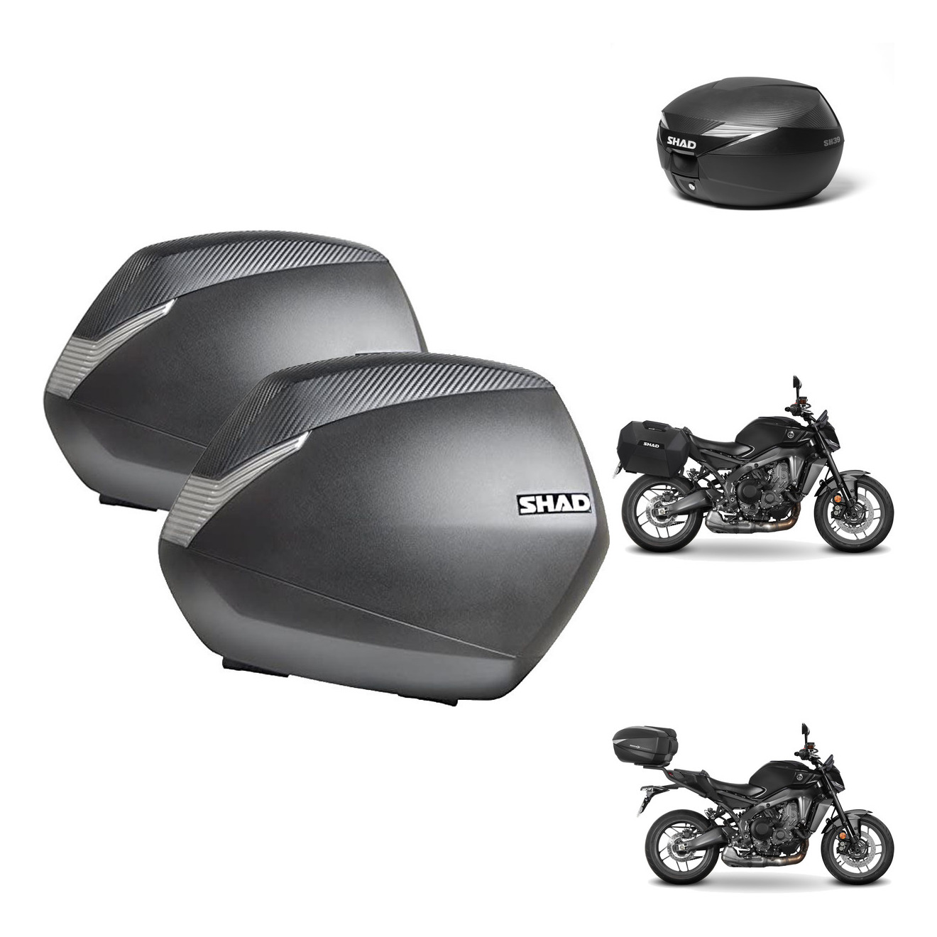 Baul Sh39 Carbon + Herraje Baul + Herraj KIT-581422