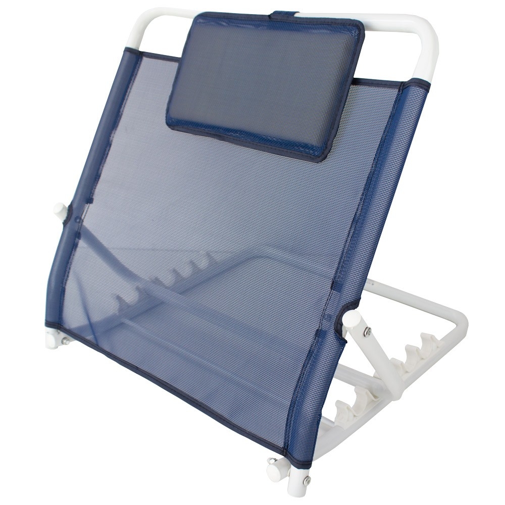 Mobiclinic Respaldo incorporador de espalda Incorporador de cama ajustable regulable Respaldo ajustable para cama Soporte de respaldo Movilidad reducida Evita malas posturas
