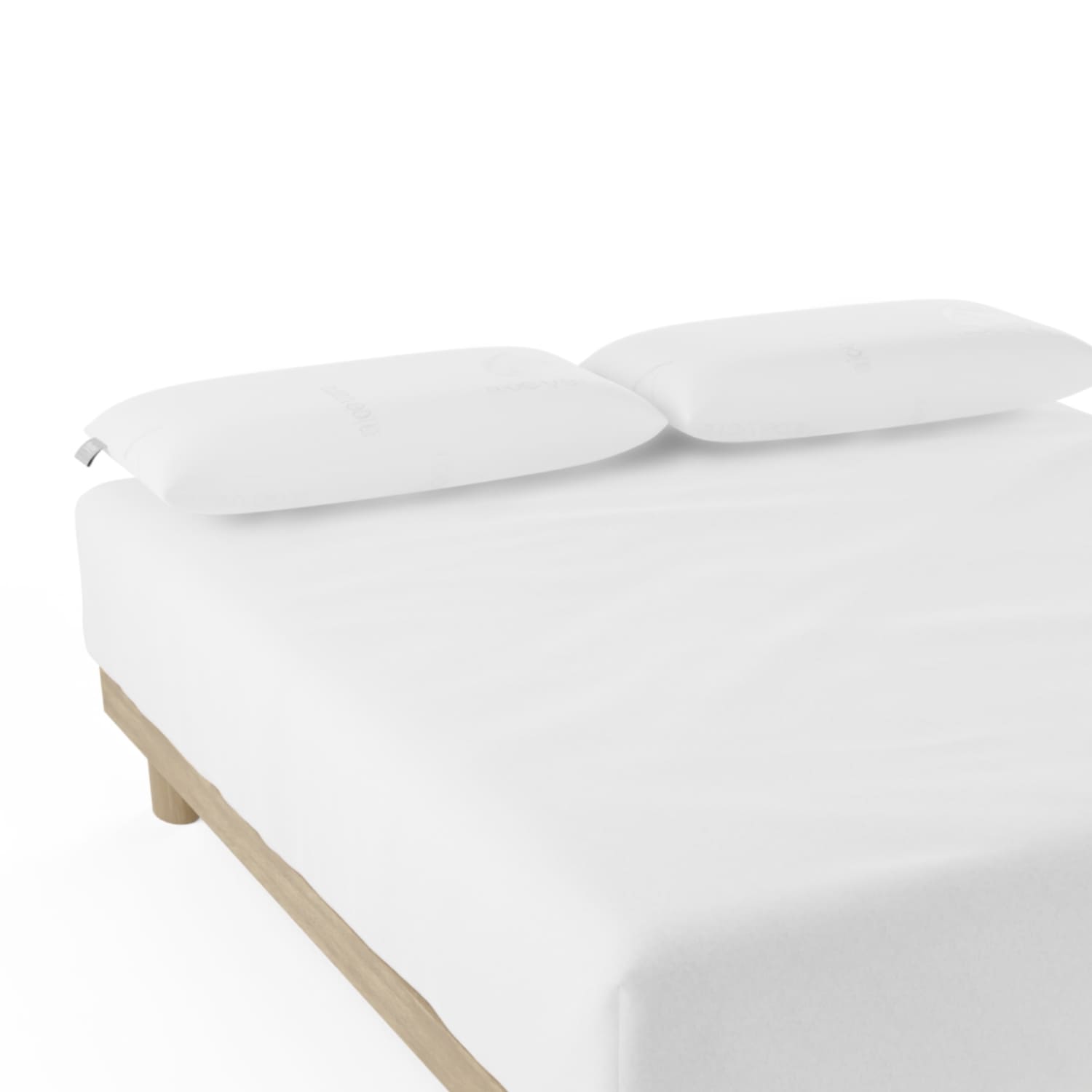 Nalui Sábana Bajera Blanco 100% Algodón 180 Hilos (Camas max 28cm), Suave, Fresca, Transpirable, Lavable a 30ºC