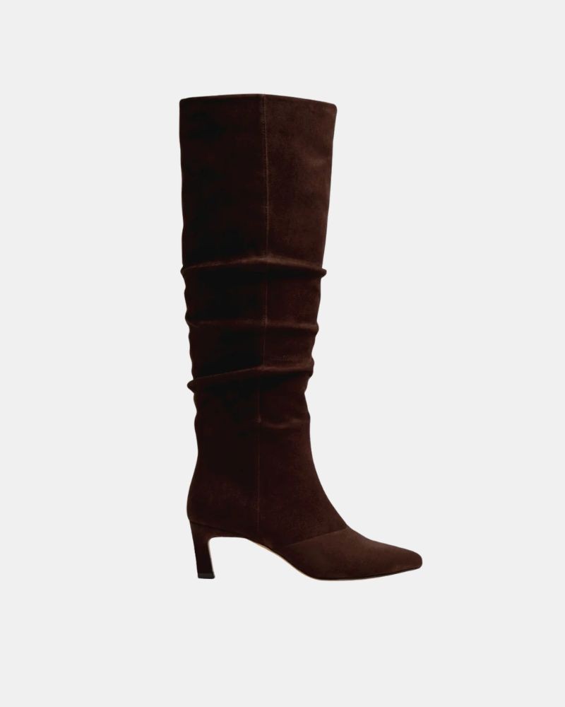 MUSTANG 56247 Botas Altas Mujer Marrón