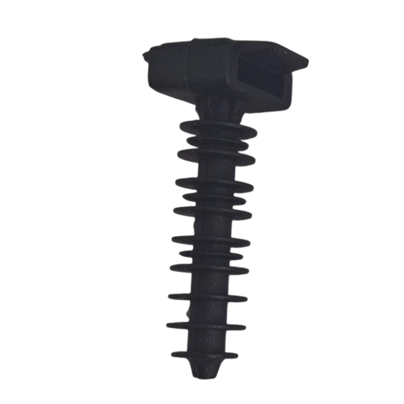 250 x Taco Brida 6 mm Con Aletas y Con Pestaña Interior. Disponible en color Negro y Blanco. Calidad PA UL 94V-2. Caja de 250 unidades. Fabricado en España.