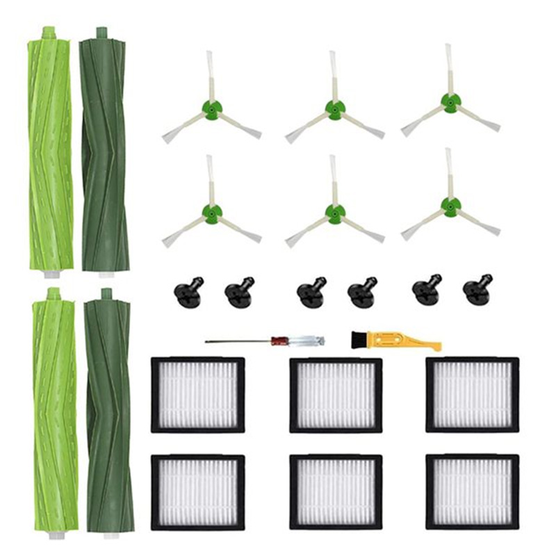 TK Kit De Accesorios De Repuesto Para Roomba Compatible Con J7 J7+/Plus E5 E6 E7 I7 I7+ I3 I4 I6 I6+ I8 Pieza De Repuesto Para Aspiradora Material Plástico