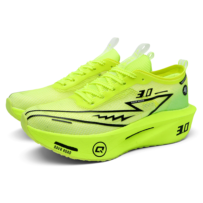 TK Zapatillas De Tenis Para Mujer Transpirables De Malla Con Tablero De Carbono Zapatillas De Correr Al Aire Libre Con Suela De Goma Cómodas Para Ejercicio