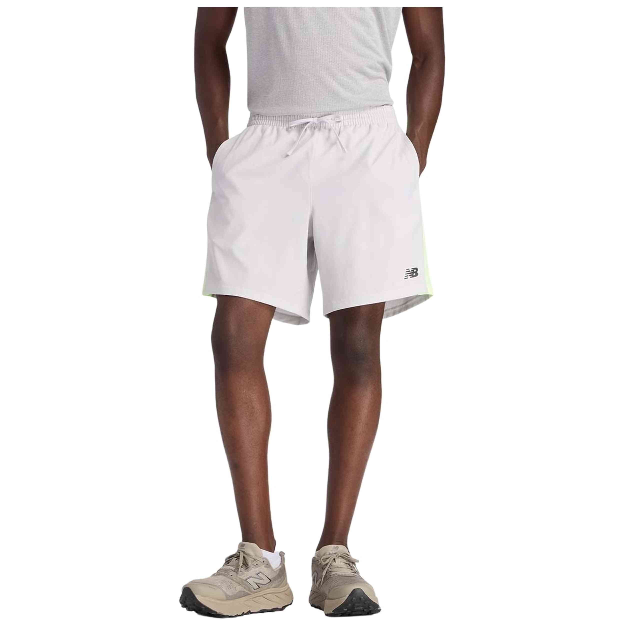 Pantalon Corto New Balance modelo MJ6126S5_AFG para Hombre en color Blanco