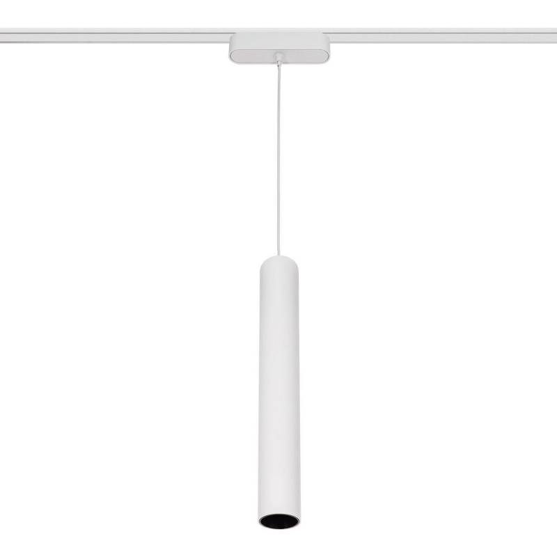 LEDBOX Foco Suspend SLIM 48V, 18W, 24º, blanco, Blanco cálido. Iluminación comercial LED, Carril magnético