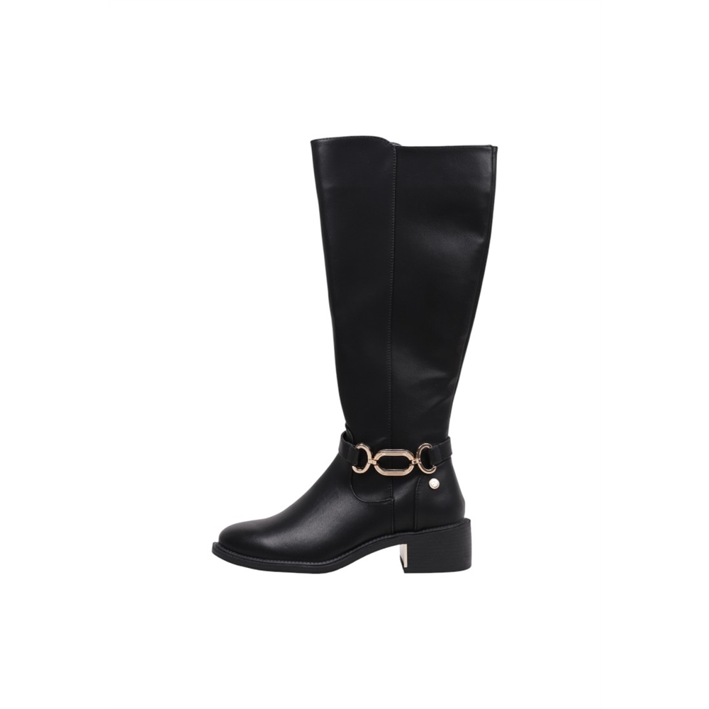 Xti 144399 Botas De Tacón Mujer Negro