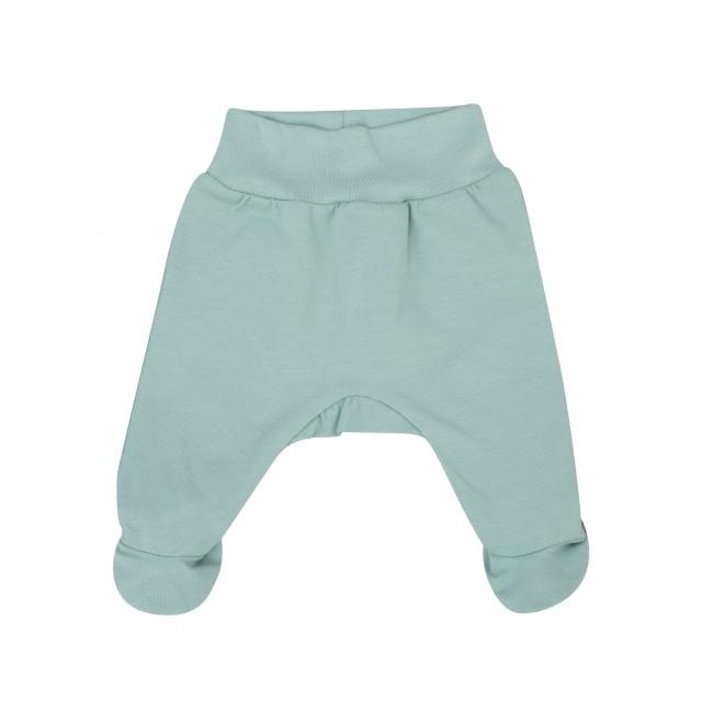 Joggings con Pies Jyoko Pastel Green para Bebés de 0 a 12 Meses