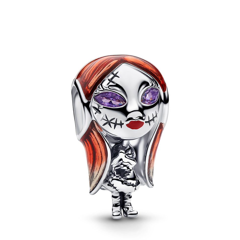 Pandora Charm en plata de ley Sally de Pesadilla antes de Navidad de Disney 794765C01 , para Mujer