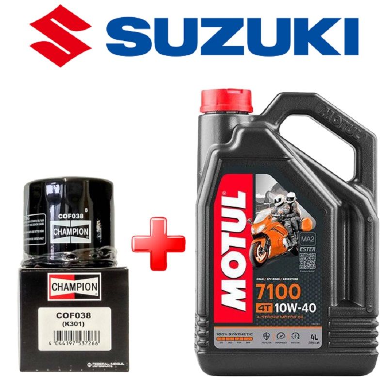 Pack Aceite Motul 7100 10w40 4l + Filtro Hf138 Ce U