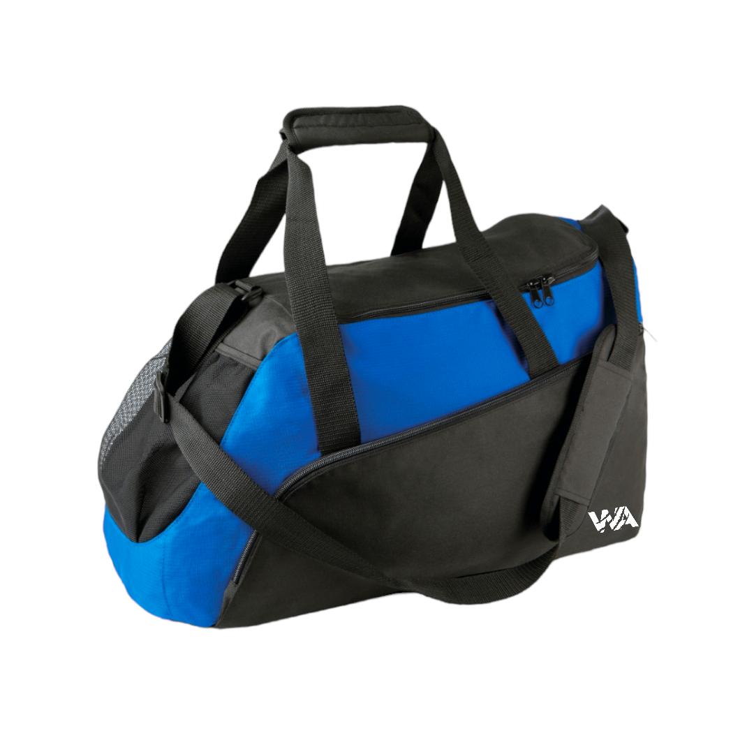 Bolsa de Deporte Azul y Negra – WA Wild Animal | Grande, Resistente y con Compartimentos para Gimnasio o Viajes