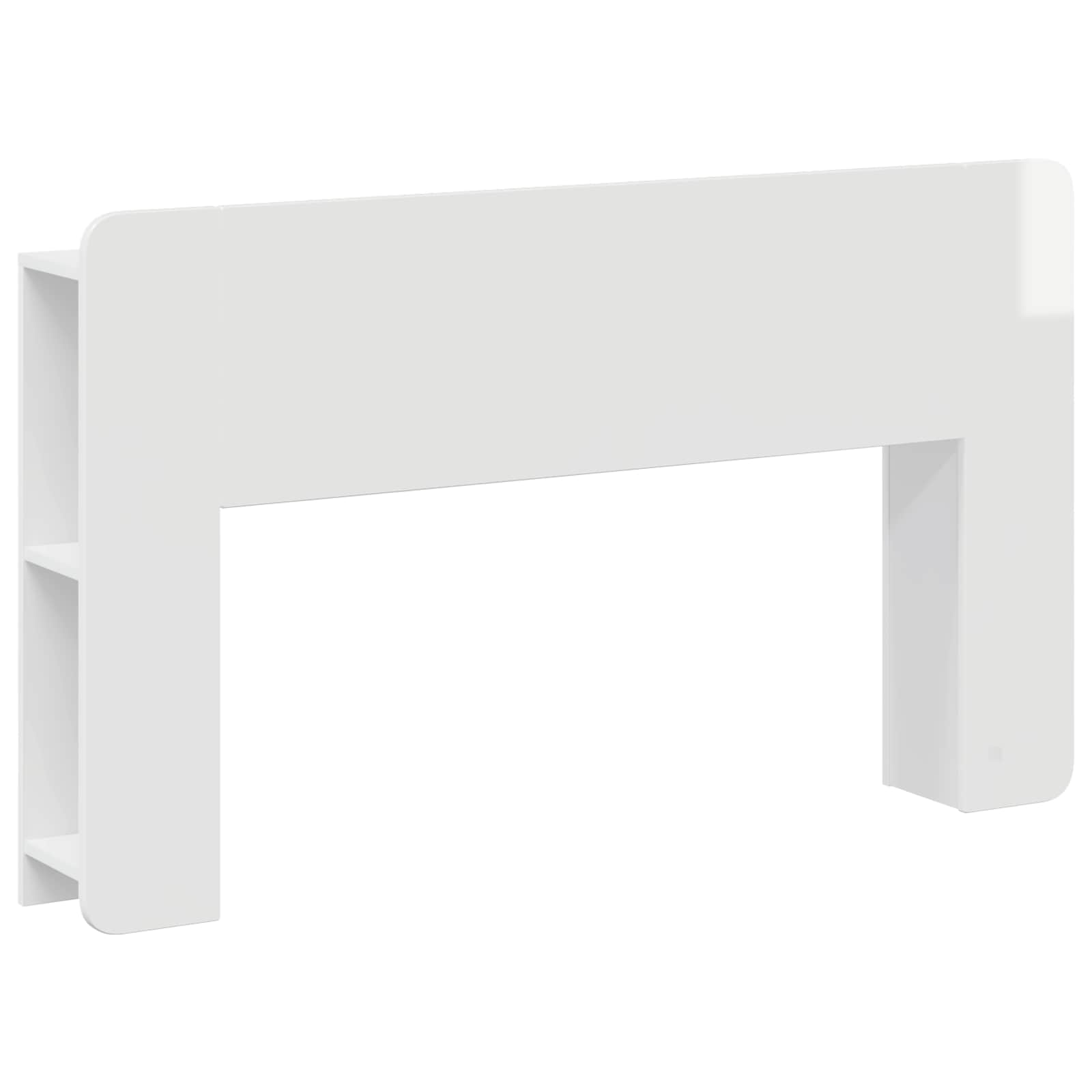 vidaXL Cabecero con armario Madera de ingeniería 135 x 18.5 x 80 Multicolor