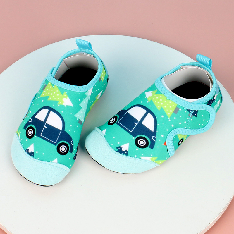 OmHome Calcetines de playa para bebés, para parque acuático infantil, antideslizantes, para buceo, para esnórquel, para natación, suaves, para vadeo
