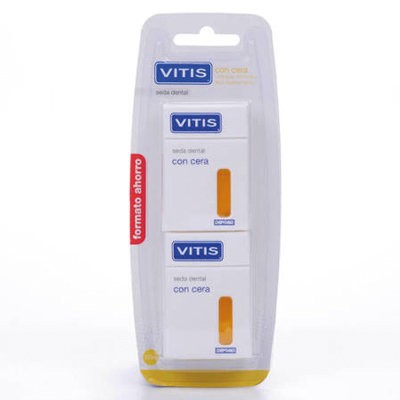 VITIS CON CERA DUPLO SEDA DENTAL CON CERA 50 M 2