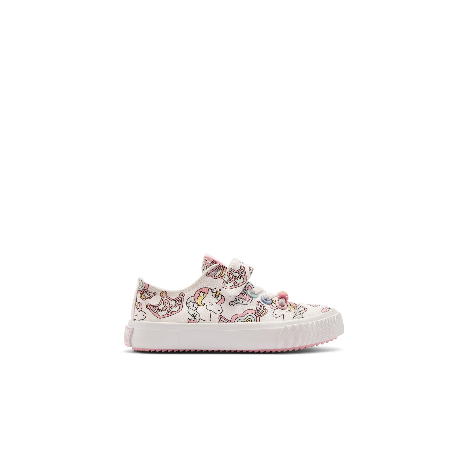 Conguitos - Zapatillas Bajas de Niños con Cierre Adherente y Estampado Unicornio para Niños y Niñas