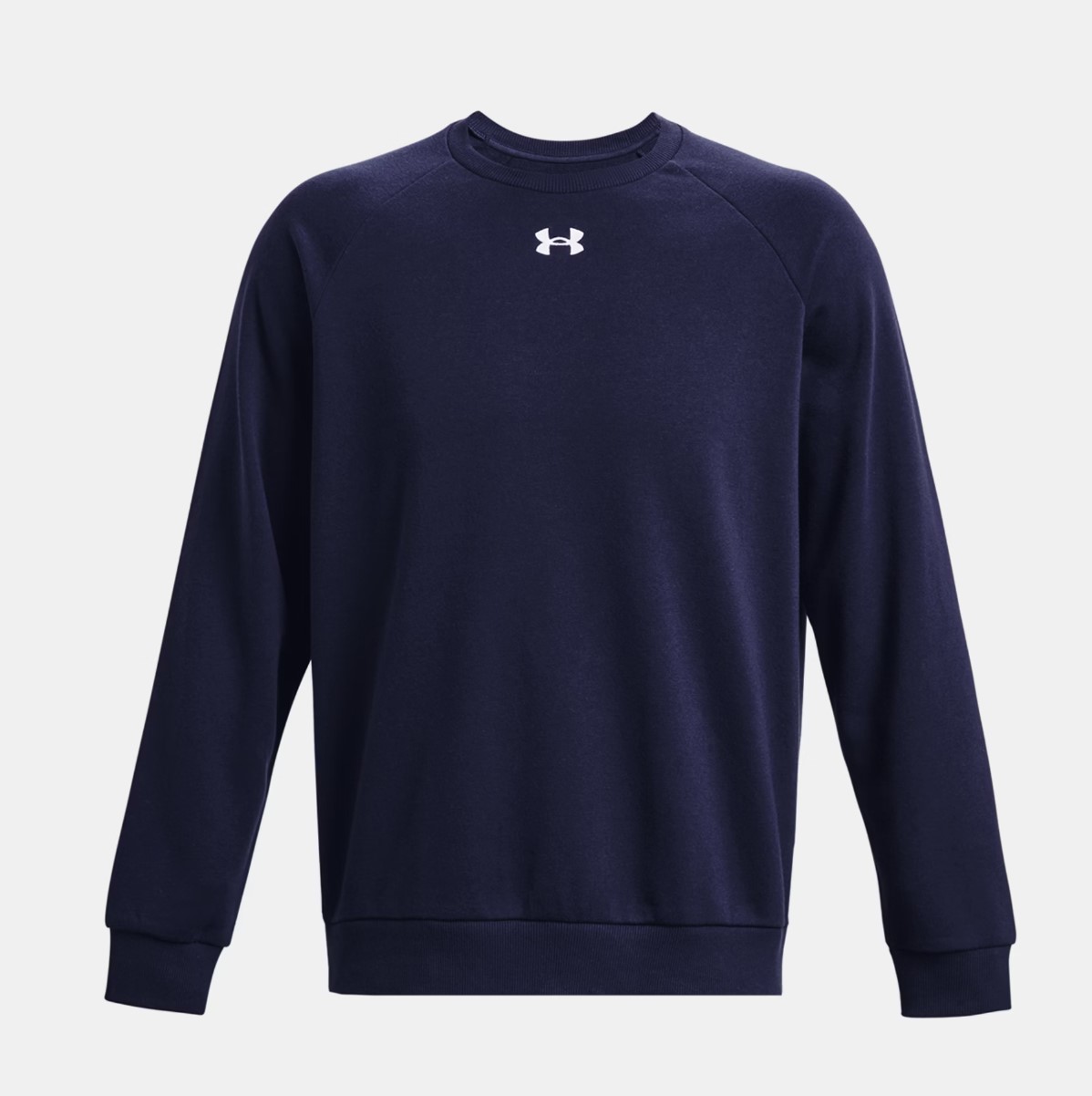 Under Armour Sudadera con cuello redondo UA Rival Fleece para hombre   1379755-410