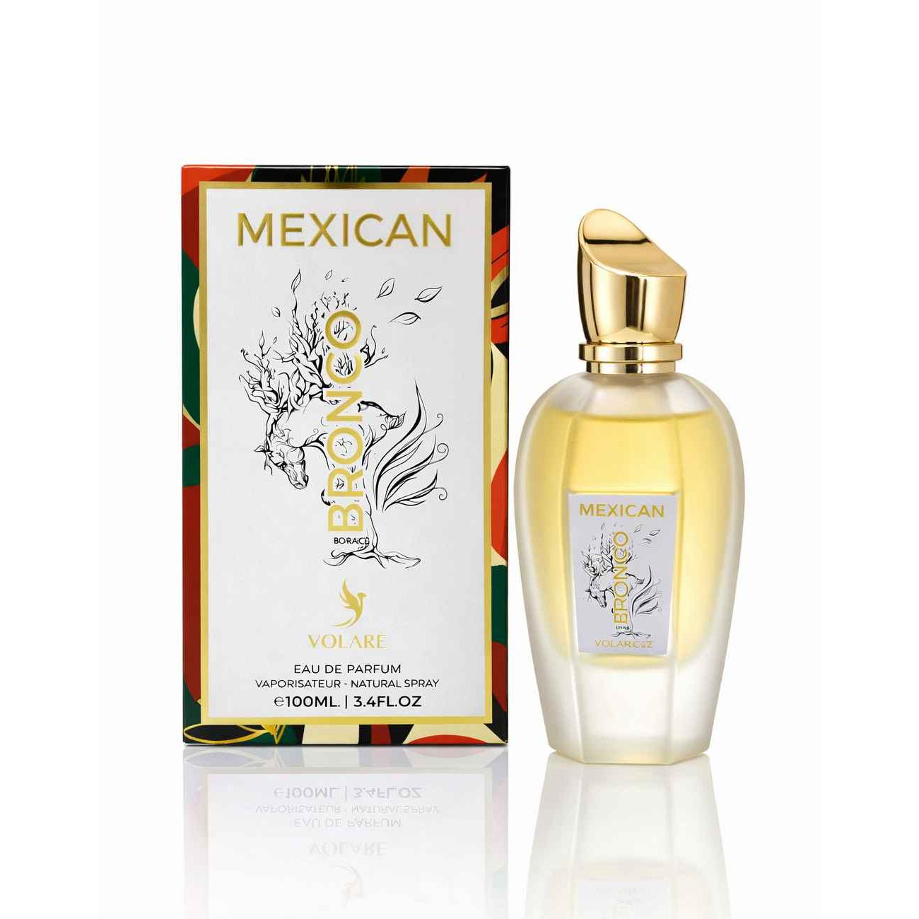 Mexican Bronco Volare Eau de Parfum 100 ml · Fragancia especiada cálida con carácter envolvente
