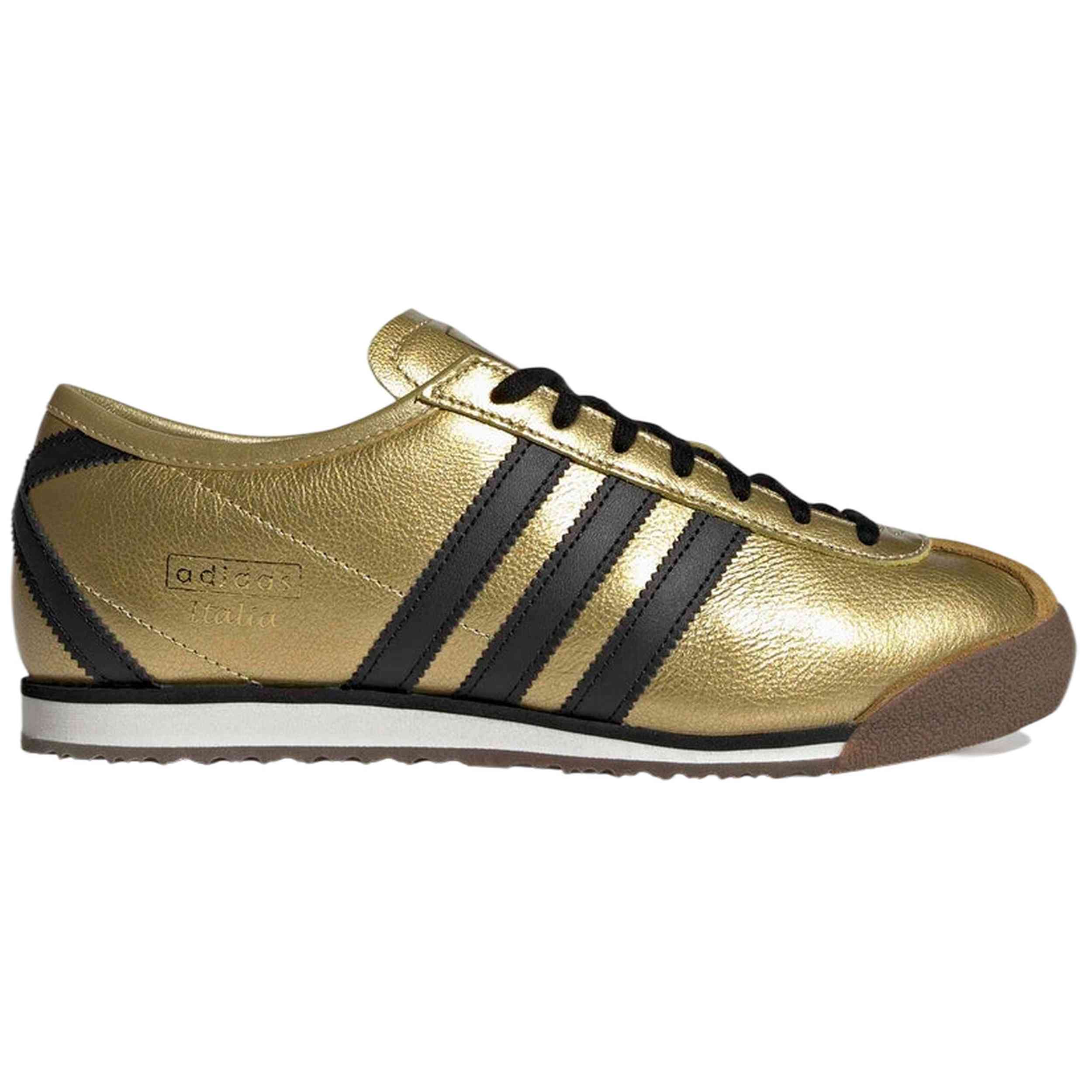 Zapatillas Adidas modelo Italia 70s "Gold Metallic / Core Black / Gum" para Mujer en color Dorado