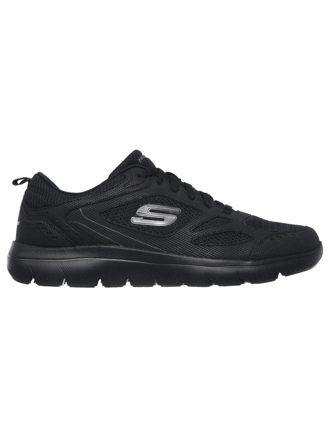 Skechers Summits - South Rim en Negro, talla 40
