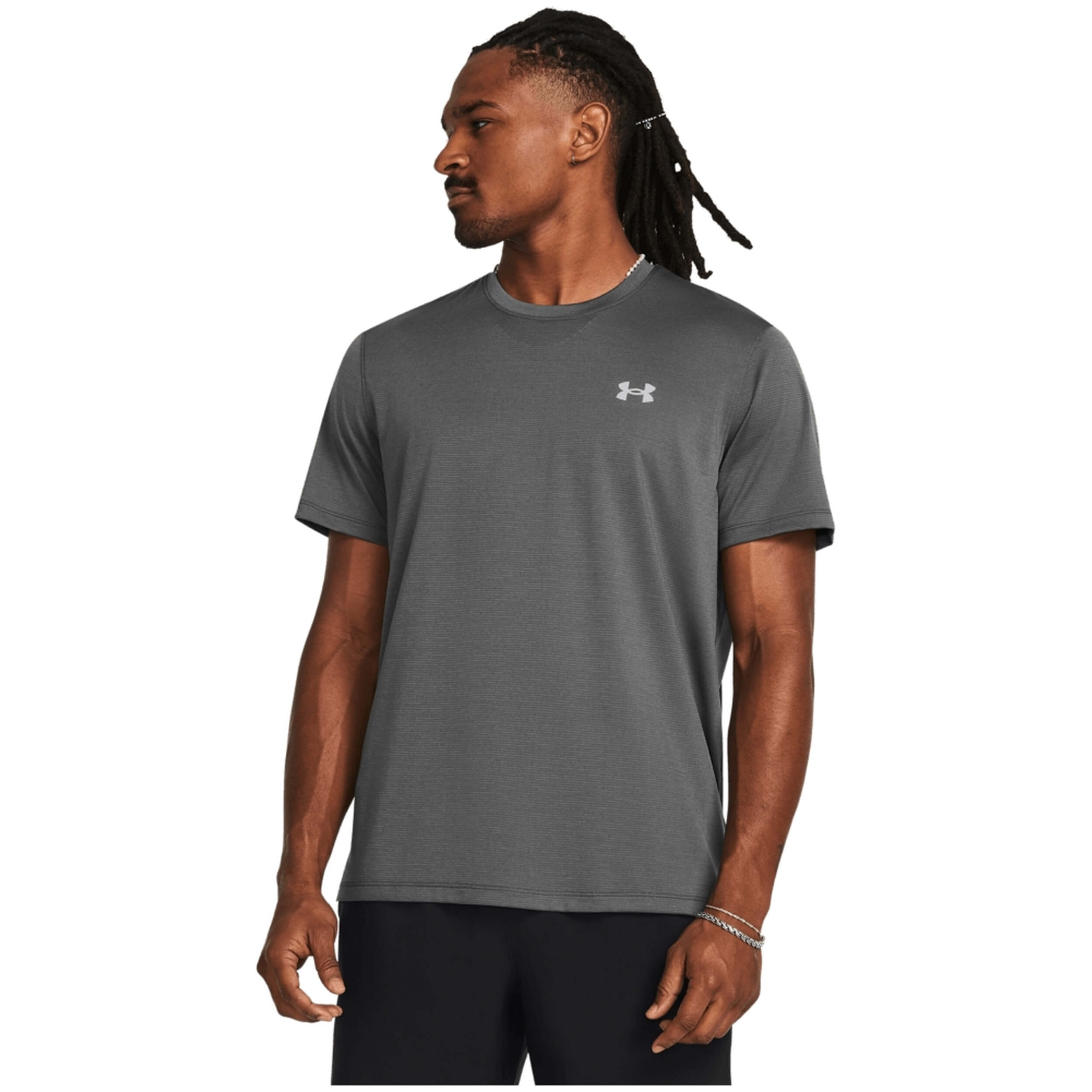 Camisetas De Manga Corta Under Armour modelo 1382582-025 para HOMBRE en color Gris
