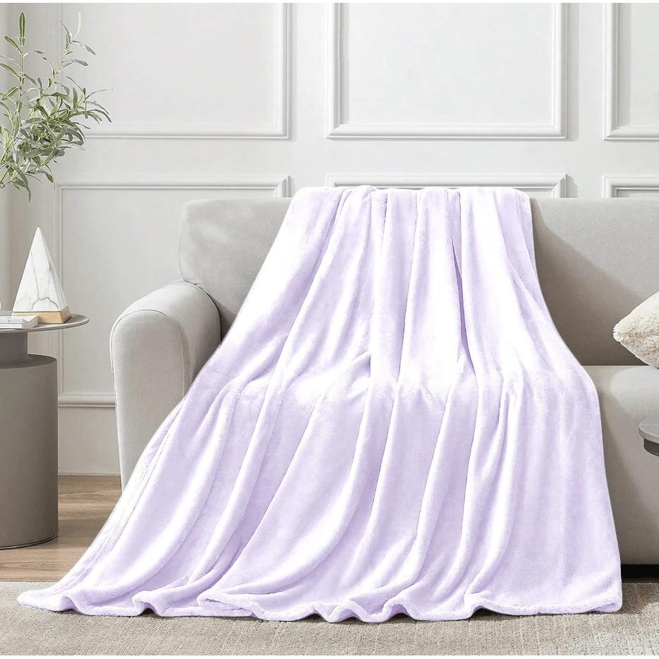 TK Manta Sedalina Microfibra Suave para Sofá y Cama, Super Caliente para Adultos y Niños, Sin Arrugas, con 3 tipos de medias 130x160/160x220/220x240cm y diferentes colores, ideal para inverno