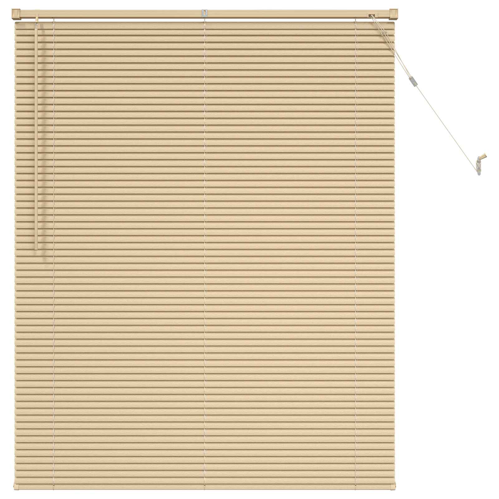vidaXL Persiana Veneciana Marrón Claro con Patrón 150 x 110 cm 25 mm