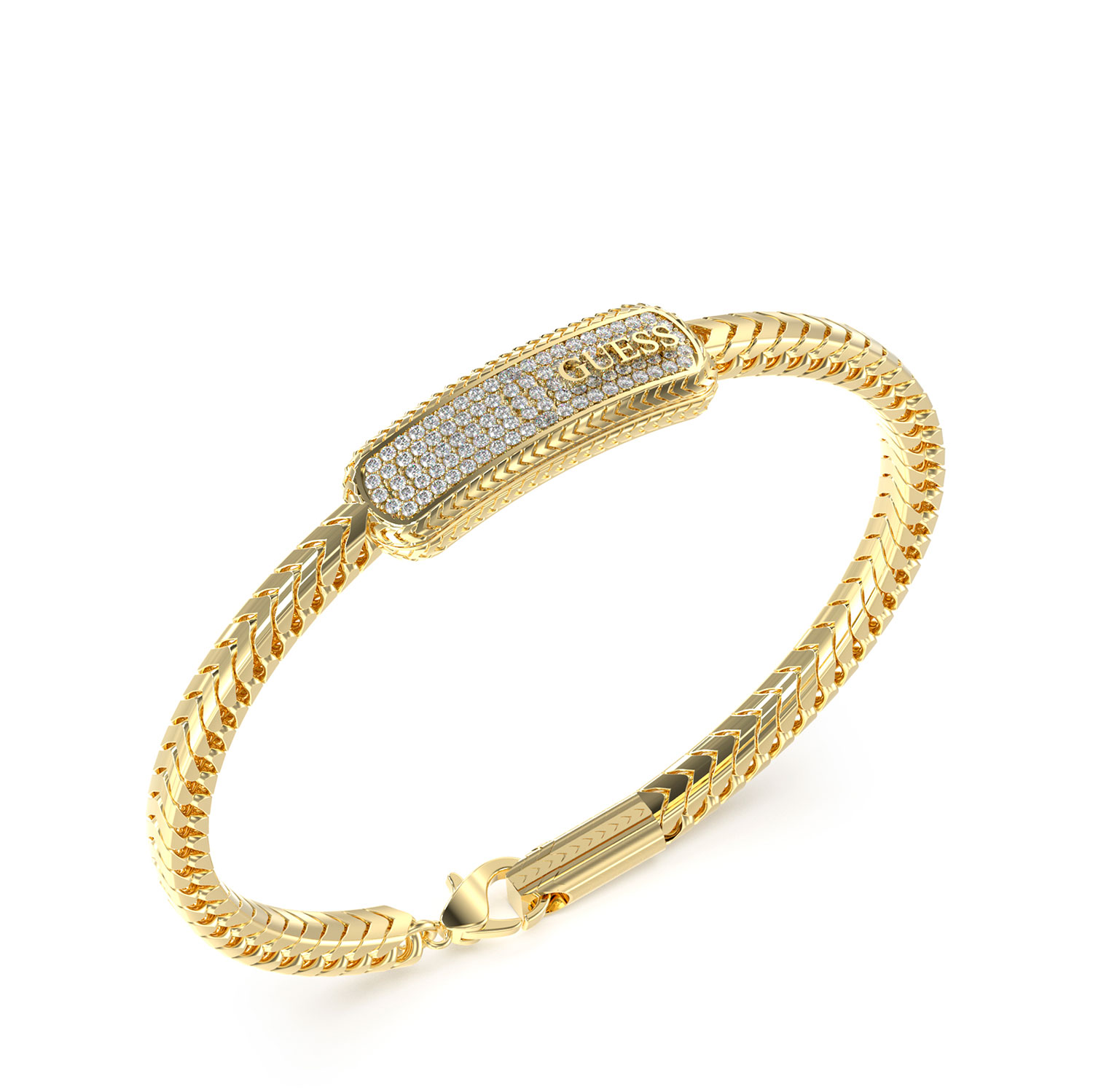 Guess Brazalete de acero JUMB05018JWYGS , para Hombre