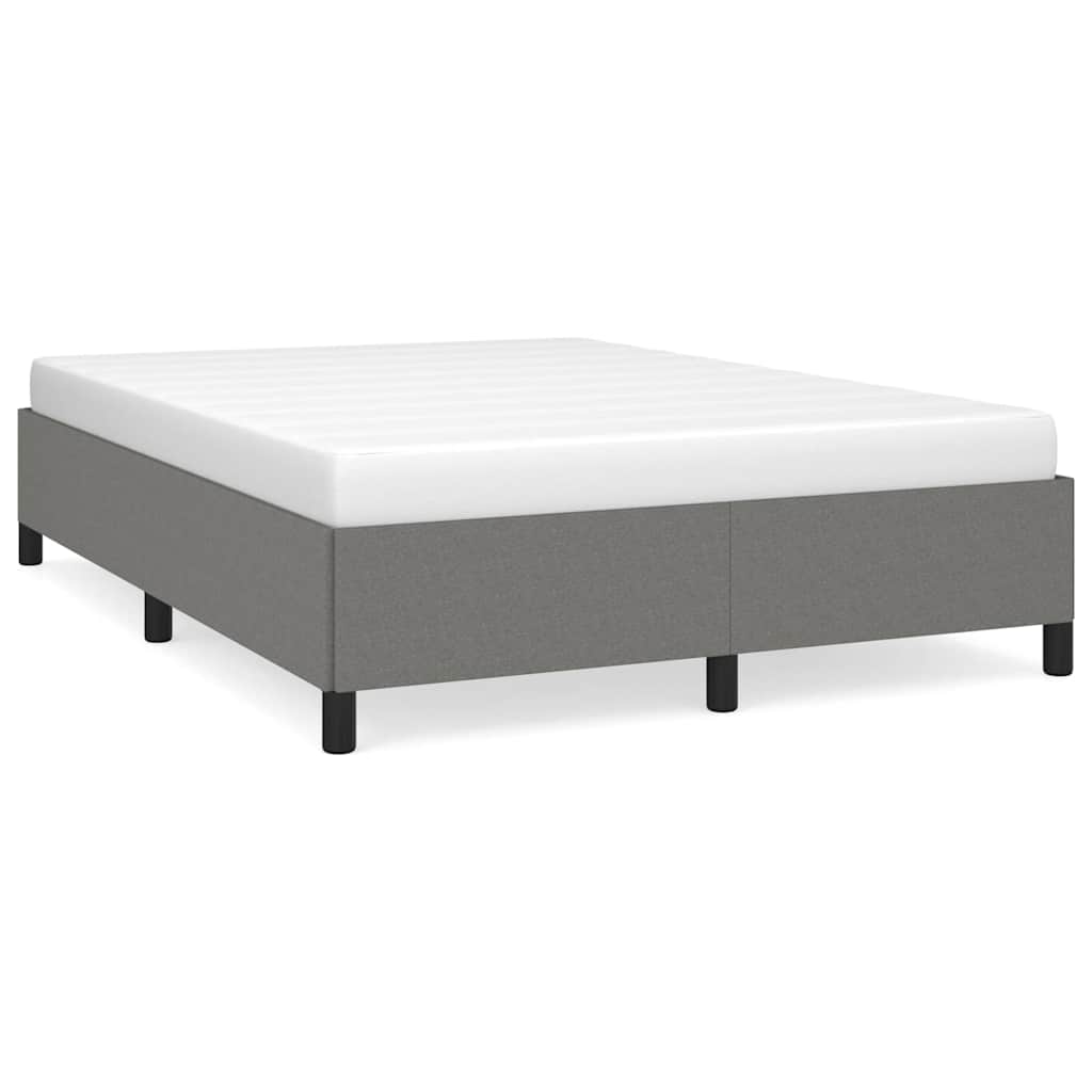 vidaXL Cama sin colchón tela 140x190 cm Multicolor