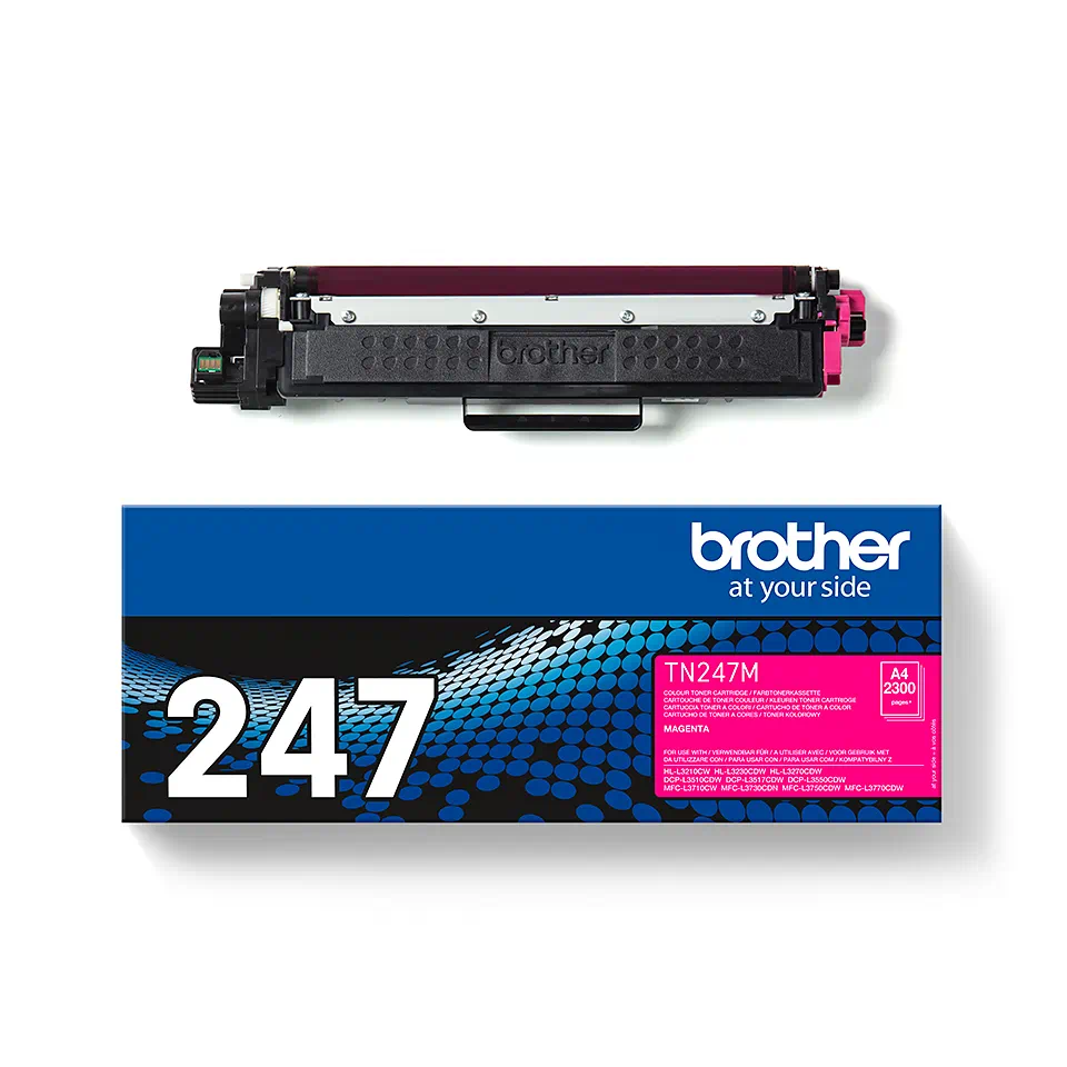 Brother tn247 magenta cartucho de toner original - tn247m