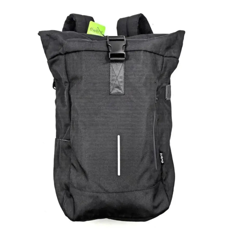 Mochila Ewent EW2536 Oxford 900D 17,3" rPET Expandible 6 Compartimentos USB Antirrobo Negra