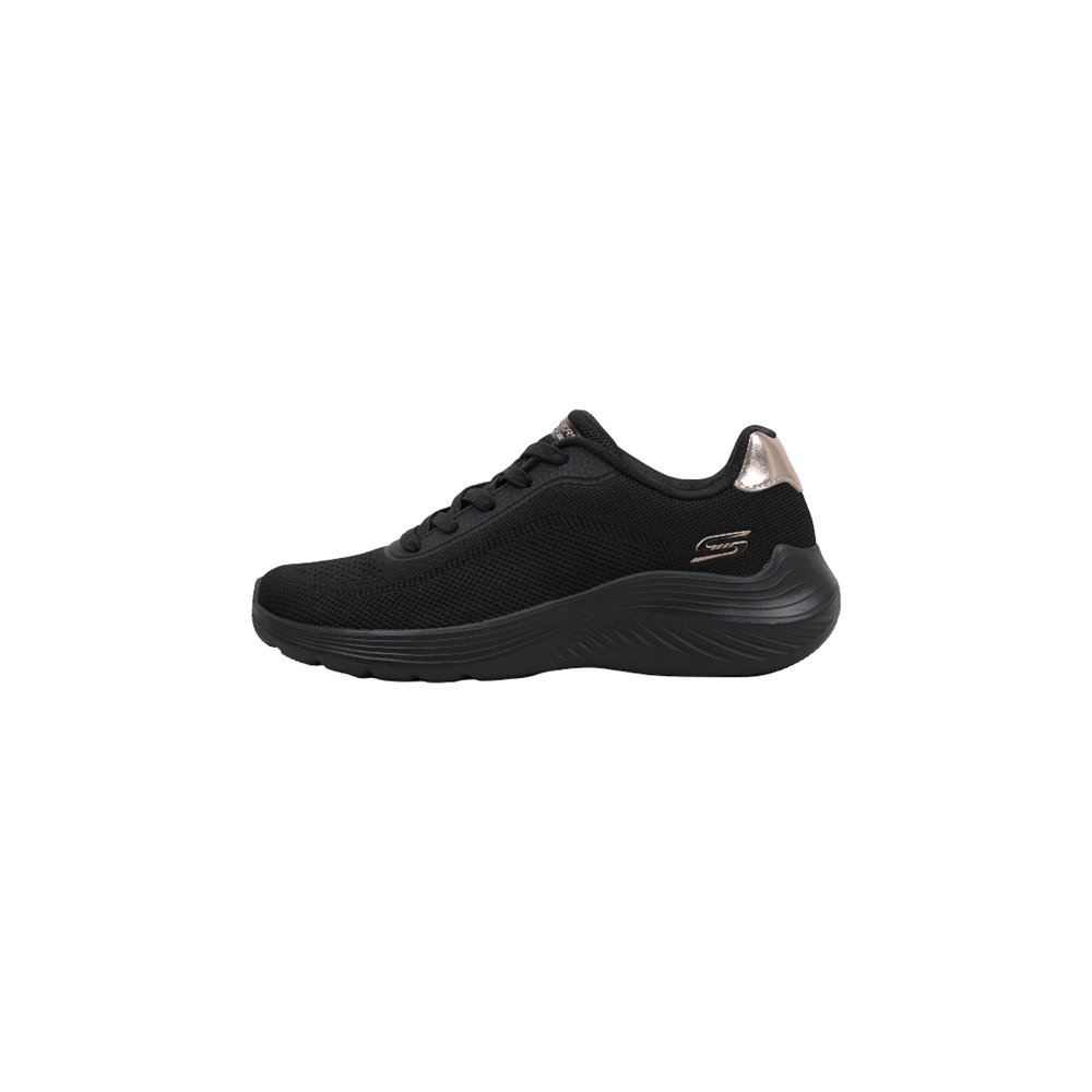 Skechers BOBS SQUAD WAVES - CURRENT LOOK Deportivas Planas Mujer Negro