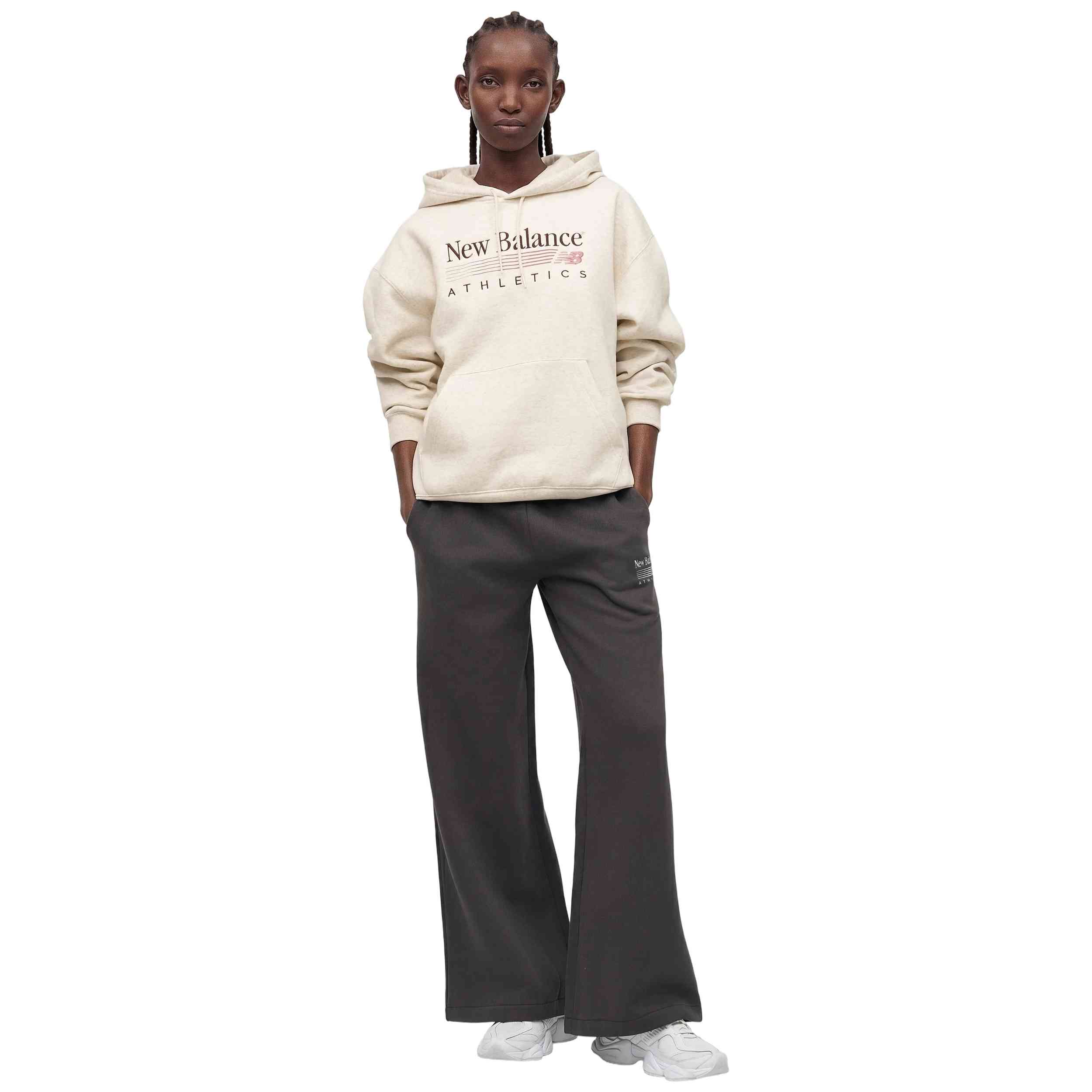 Sudadera New Balance modelo WT62344K_LIT para Mujer en color Beige