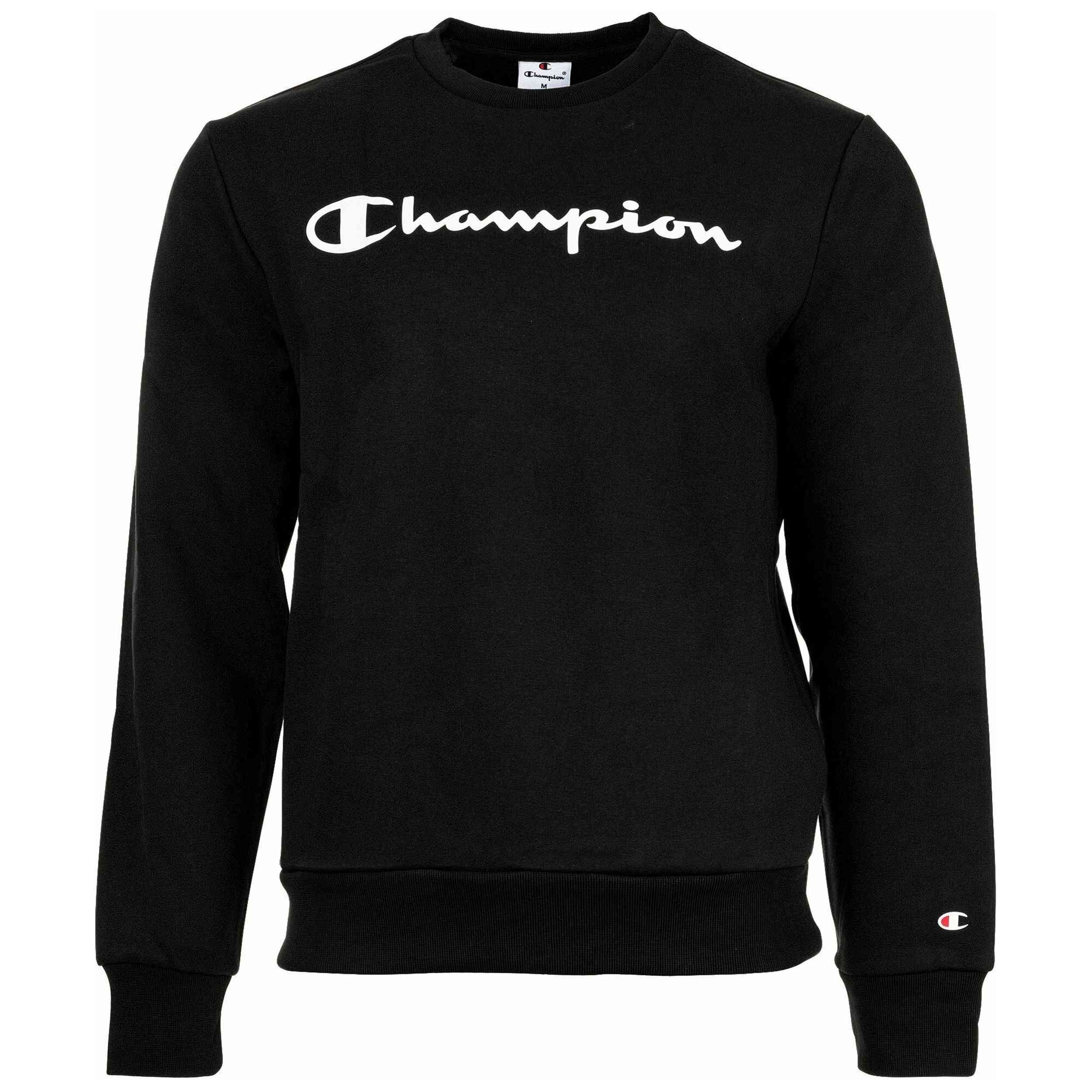 Sudadera Champion modelo 221811KK001 para hombre y mujer en color Negro