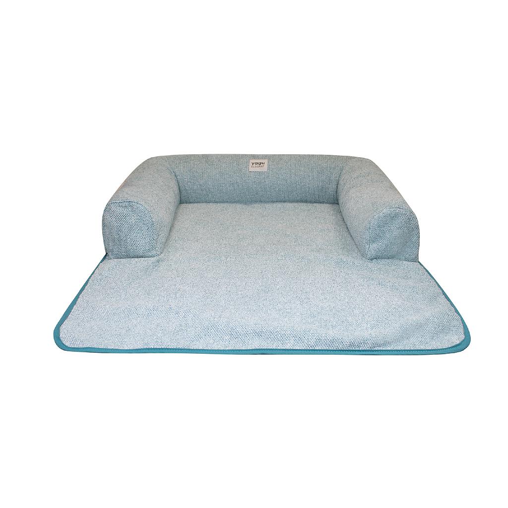 Cama Sofá para Perro Yagu Mondrian - Sofá Canino de Descanso Confortable (Talla T-U / 87 x 68 x 12 cm)