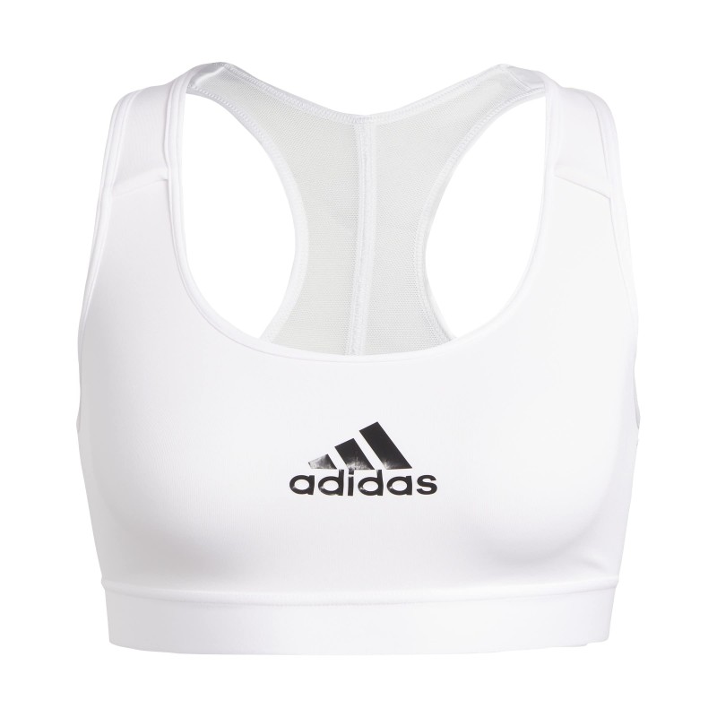 Sujetador Deportivo Adidas-pwr Ms Hd7706 Blanco Mujer