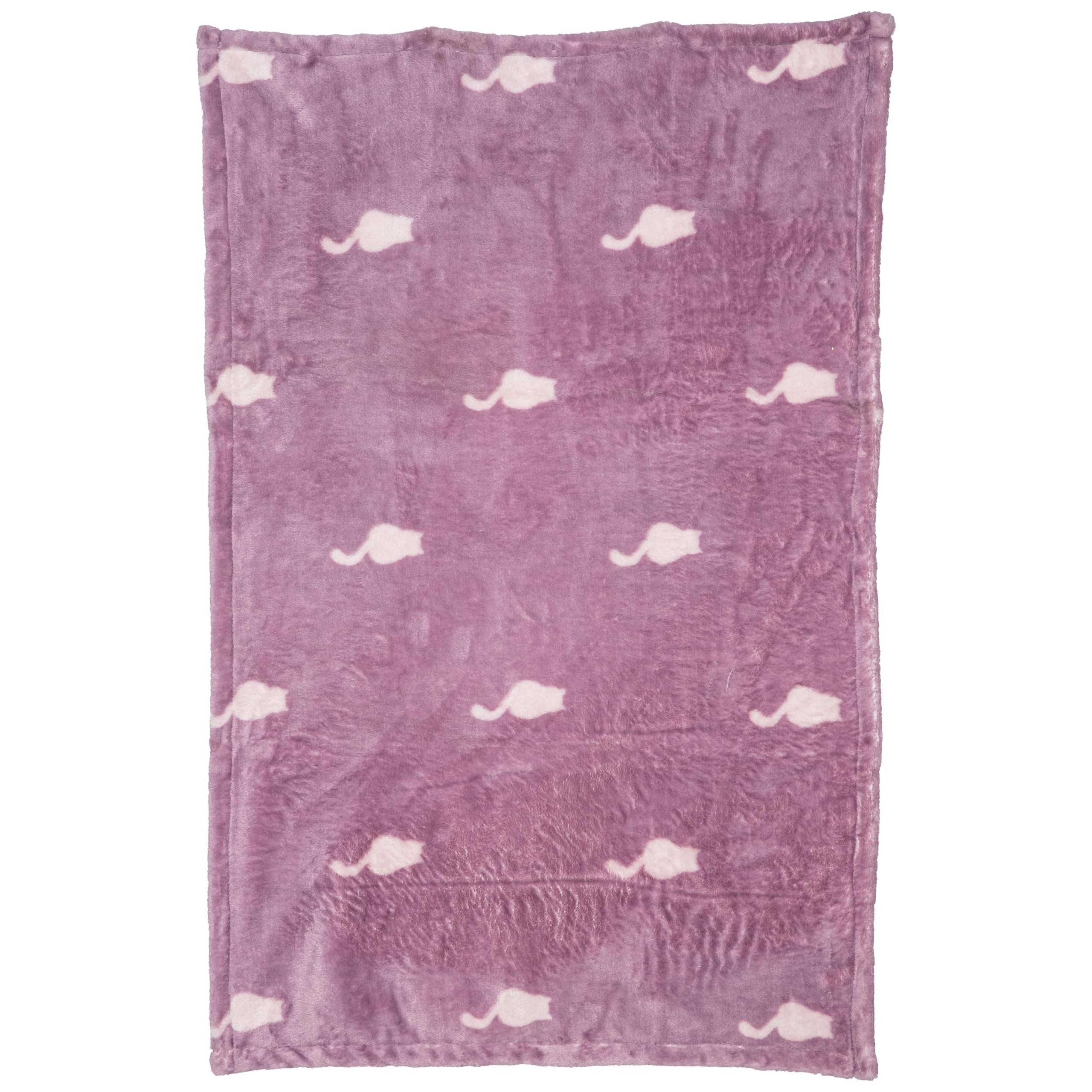 TRIXIE Lilly blanket, plush, 70 × 50 cm, berry