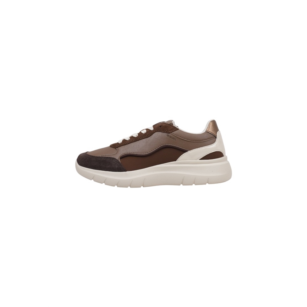 Geox D PLUMMERY A Deportivas Planas Mujer Marrón