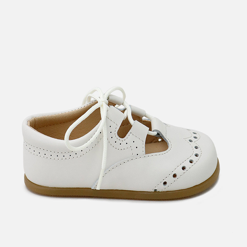 Inglesitos barefoot piel napa beig Elisoft | Eli 1957