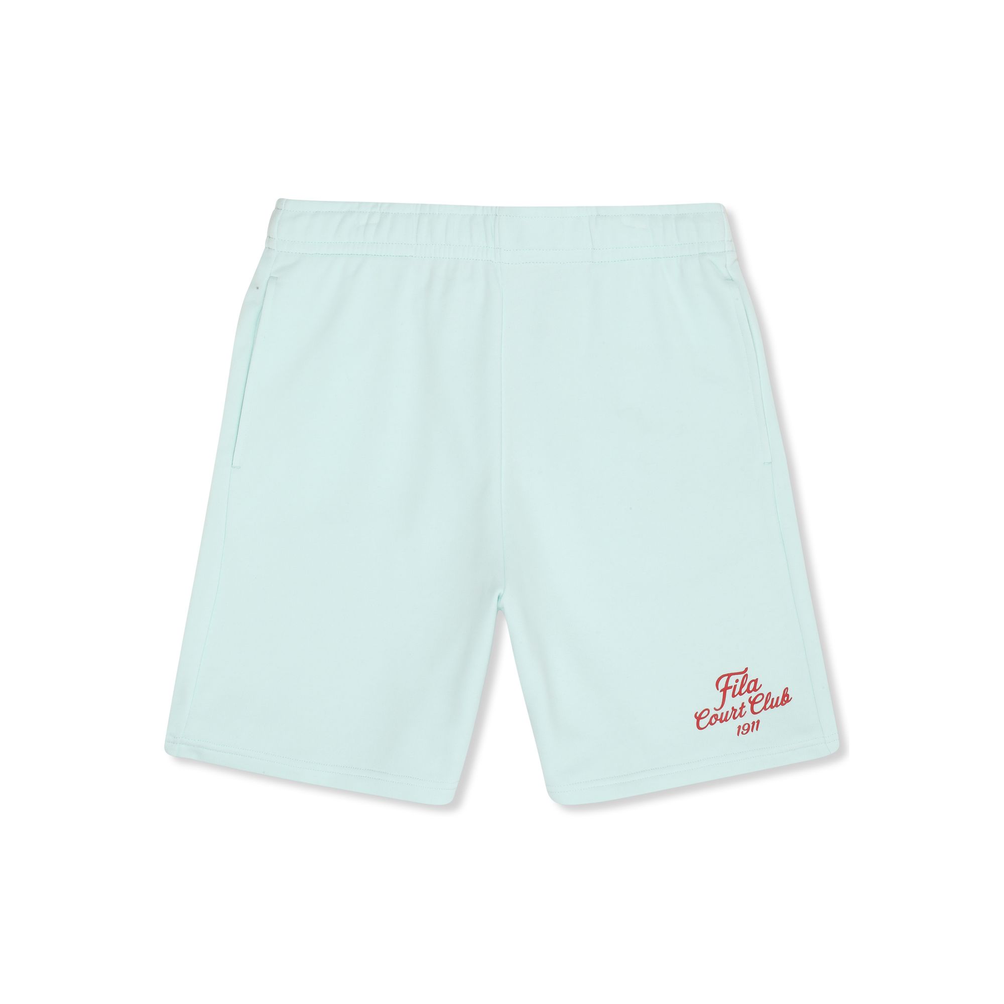 FILA | Shorts Hombre, Modelo Villa Relaxed Graphic Shorts, Bermuda Deportiva en Felpa Francesa de Algodón y Poliéster con Cordón Ajustable y Bolsillos Laterales