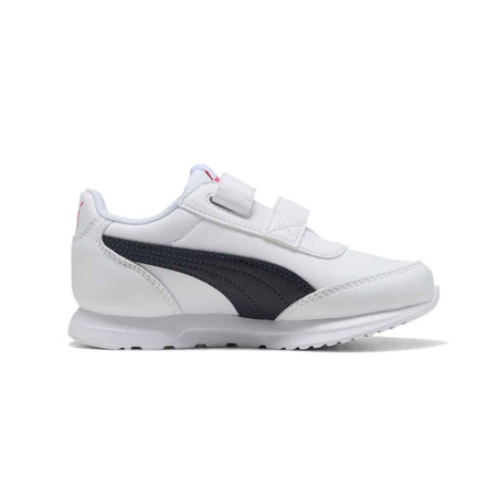 Zapatillas Puma R78 Lightwind S Blanco Azul Marino Casual Niño 403710-03