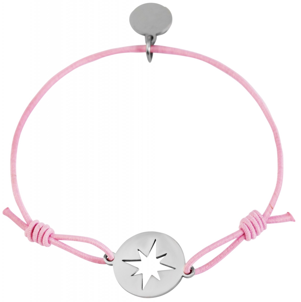 Akzent® Pulsera em Tecido Rosa - 0207