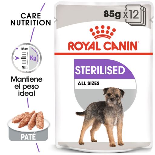 Royal Canin Sterilized All Sizes Comida Húmeda para Perros Esterilizados de Todos los Tamaños - 85 gr