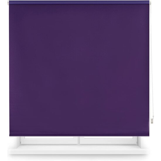 DECORBLIND  Estor Enrollable Opaco Térmico – Estor Opaco Liso fácil instalación a Pared o Techo - Estor Enrollable con Sistema de Seguridad Infantil - Estor Opaco No pasa la Luz - Estor Enrollable Opaco para Ventanas - Estor Protección Rayos UV