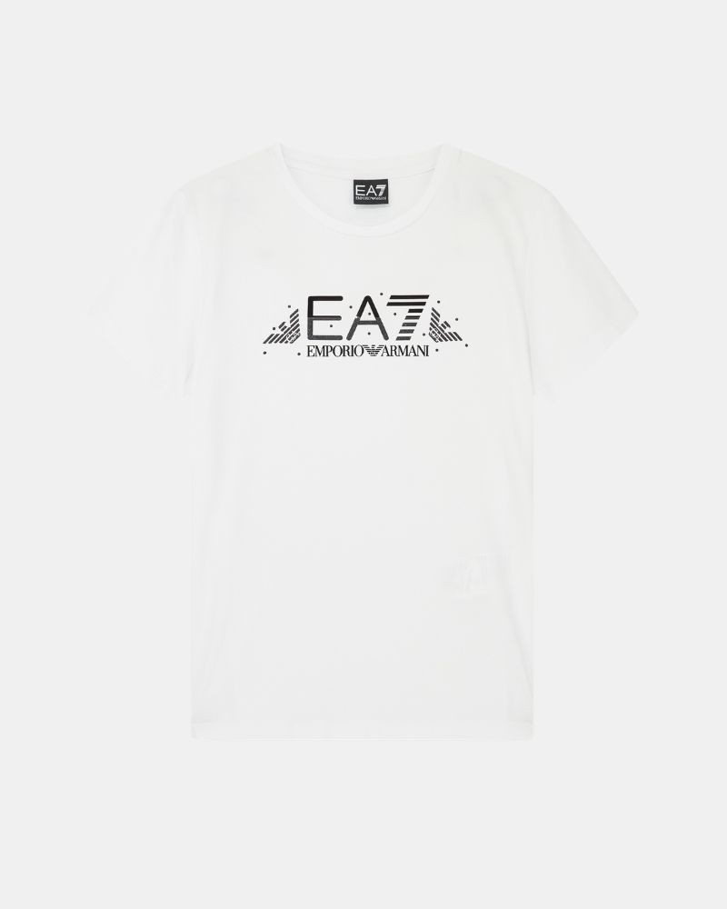 EA7 7W001445 AF10373 Camisetas Manga corta Mujer Blanco