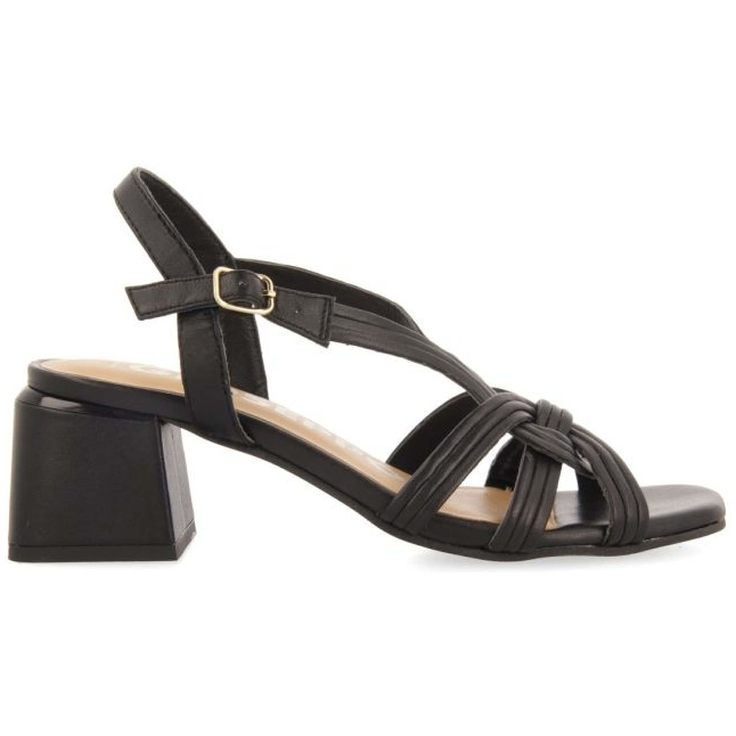 Sandalia marca Gioseppo modelo 72275 para mujer en color metalizado