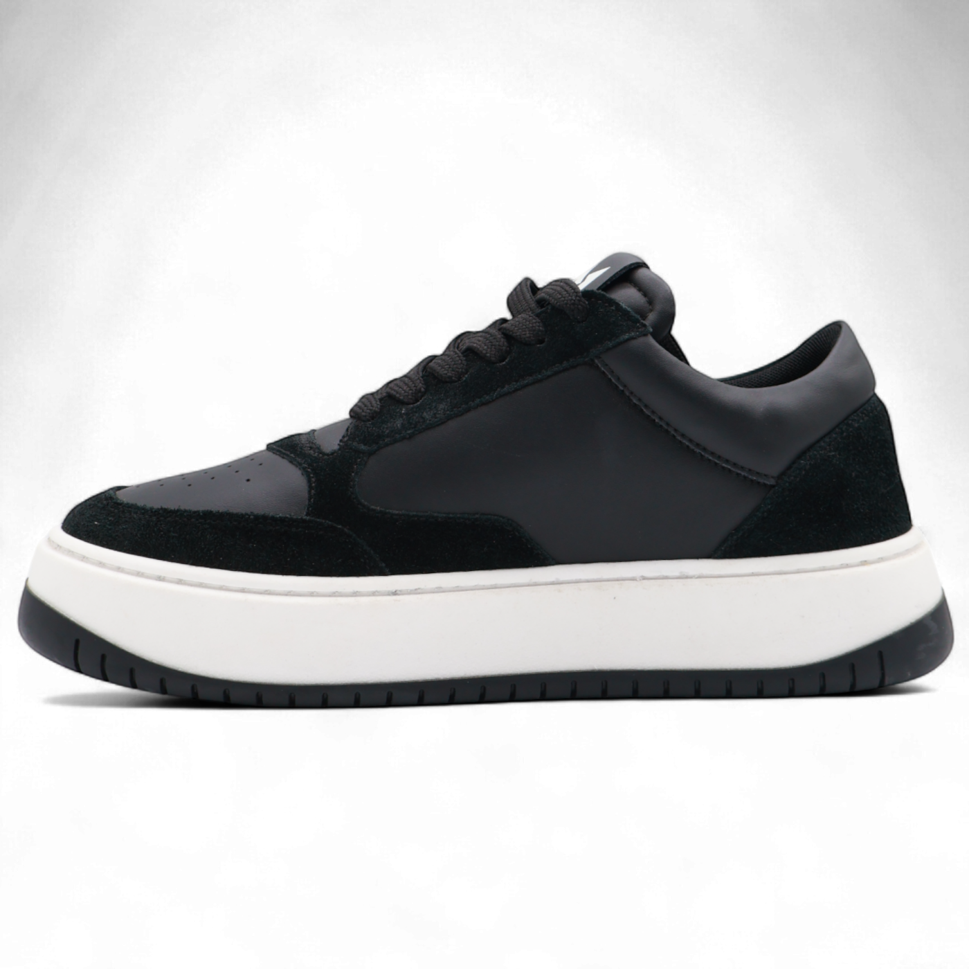 Zapatillas Antony Morato Negra con logo Redondeado Hombre Moderno, Ropa casual 65% Algodón, 35% Poliéster