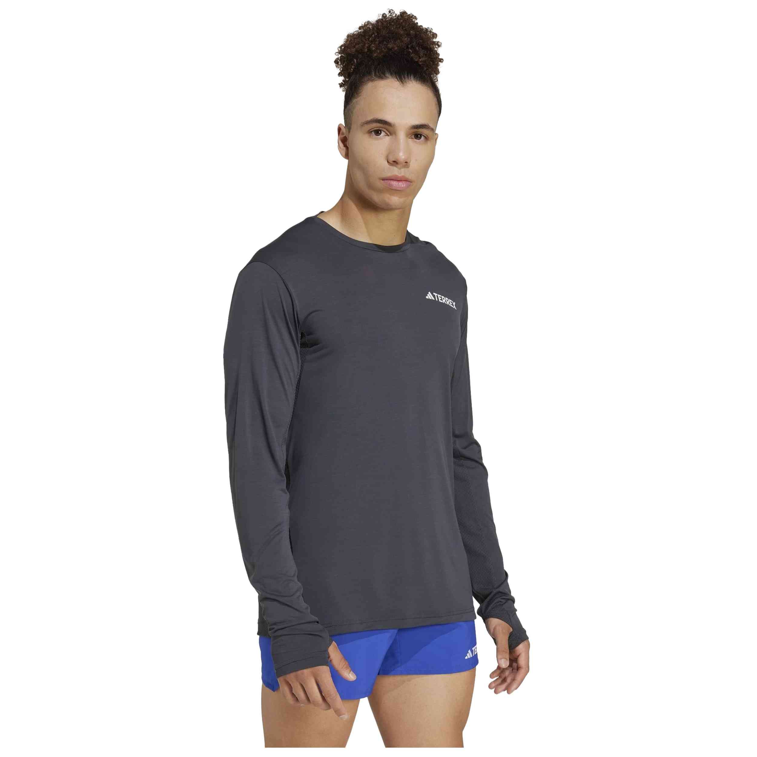 Camiseta De Manga Larga Adidas modelo JL6343 para Hombre en color larga